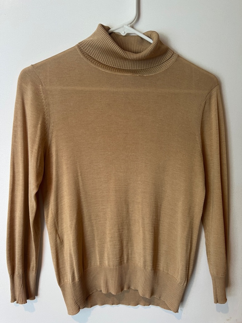 Calvin Klein Camel Turtleneck Sweater - Women's
